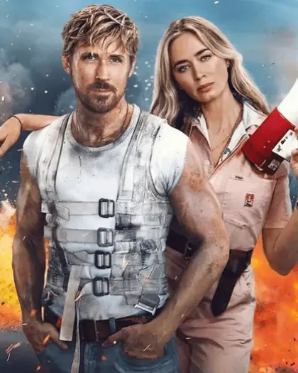Arte ilustrativa de filme de ação