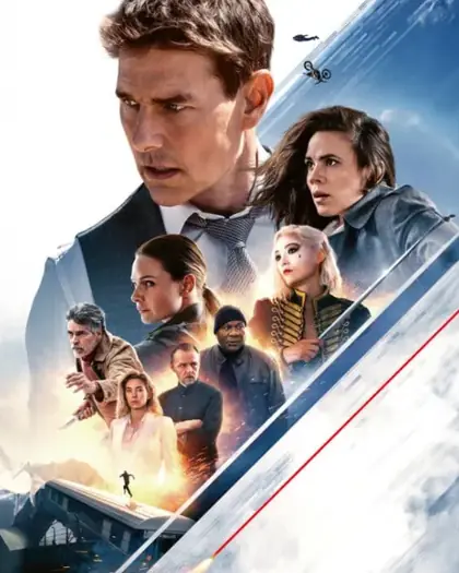 Arte ilustrativa de filme de ação