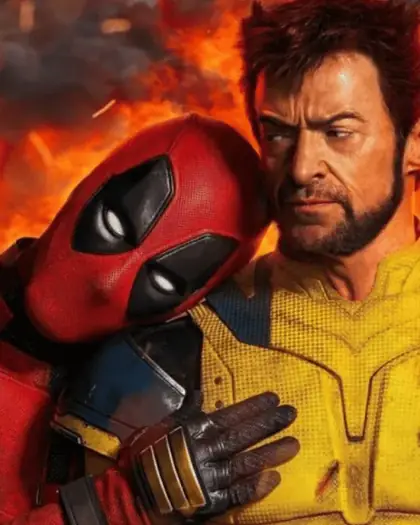 Arte ilustrativa de filme de super-heróis