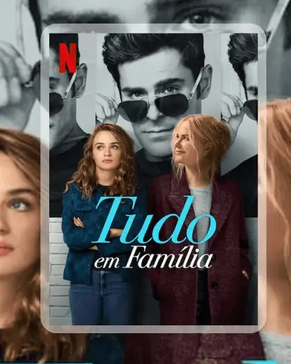 Arte ilustrativa de pôster de filme ou série