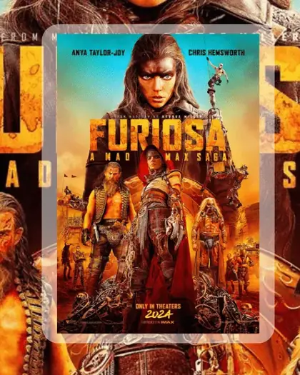 Arte ilustrativa de pôster de filme ou série