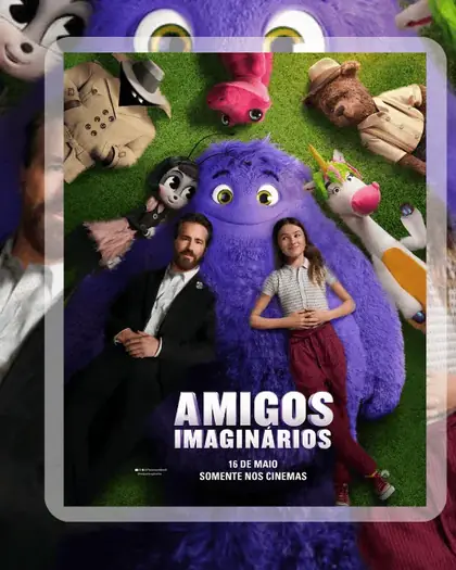Arte ilustrativa de pôster de filme ou série